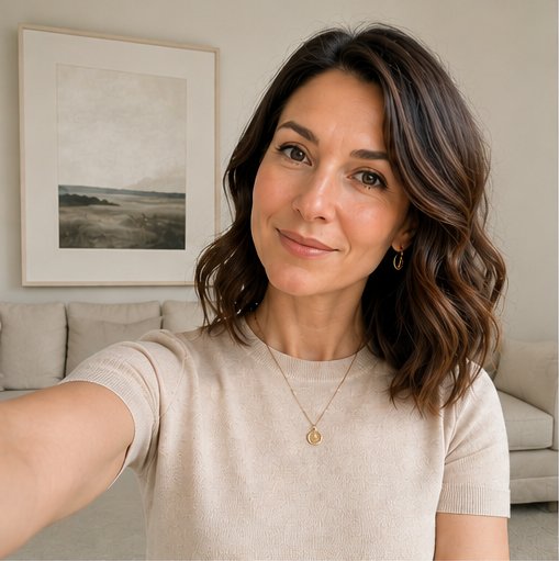 Taking a selfie to find your color season